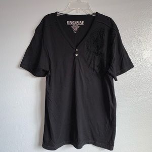 Ring of Fire Downtown Los Angeles knit T-shirt. L